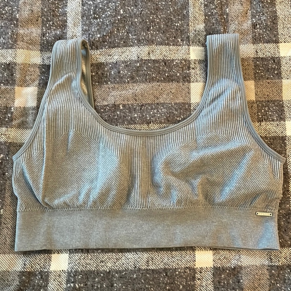 Izod Bra/Bralette. Very cozy and comfy. Ribbed Texture.
